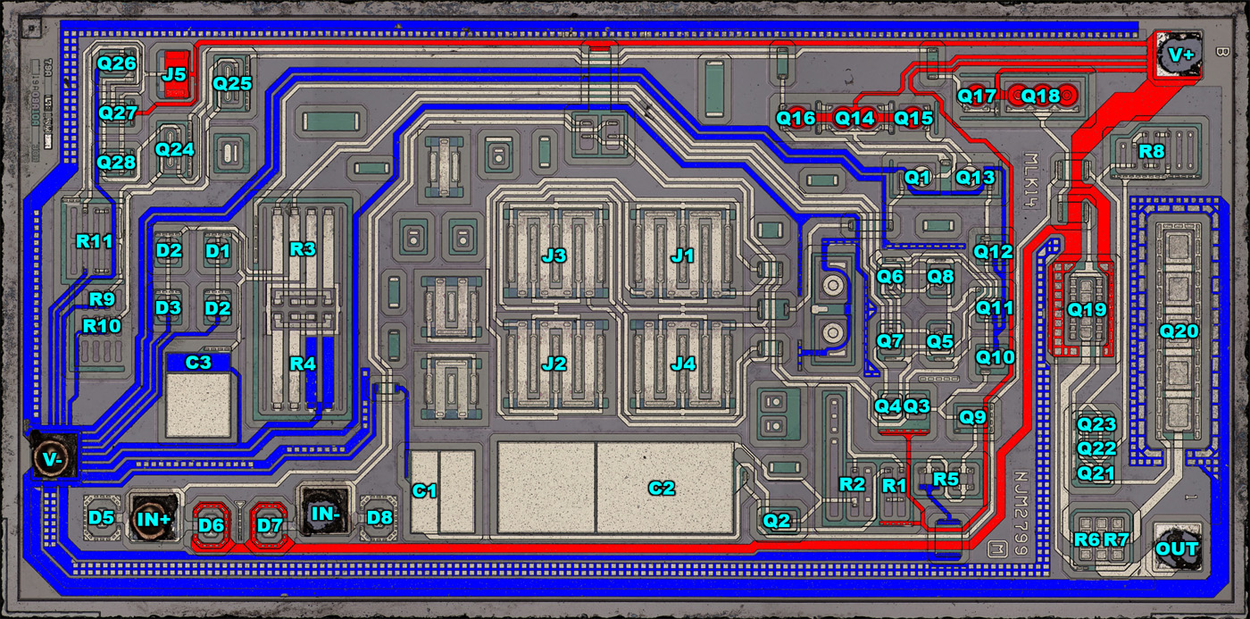 MUSES01 Die Schaltplan