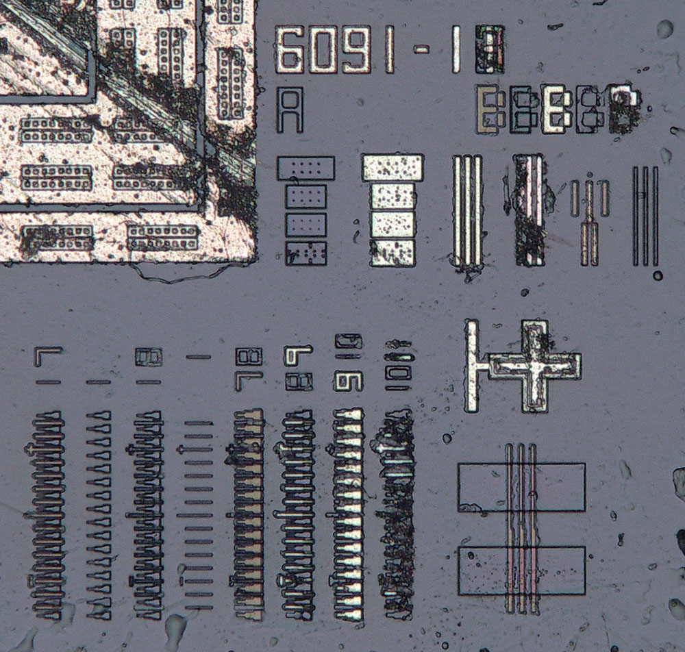 SEI0181 Die Teststrukturen