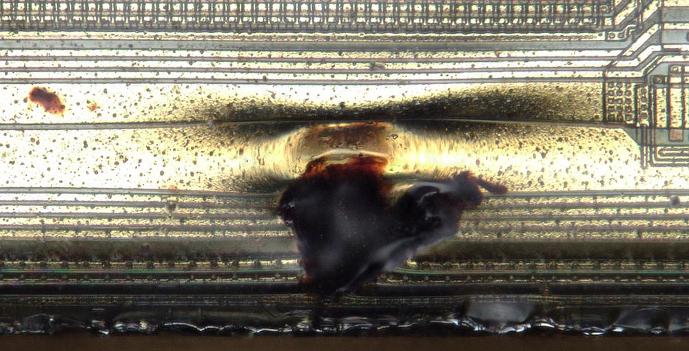 U2164 Die Schutzlack Detail