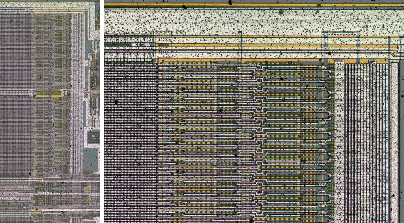 U61256 Die Zeilentreiber