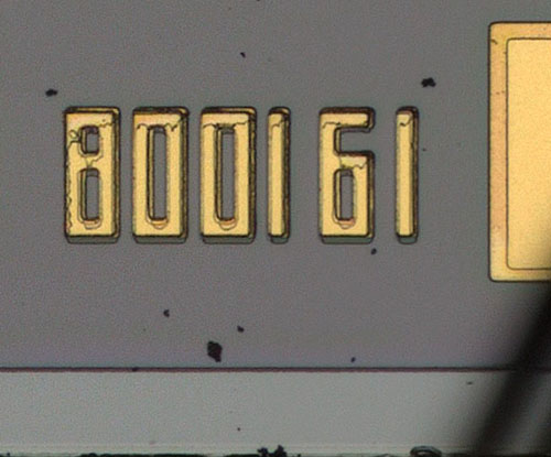 CM8001 Die Detail