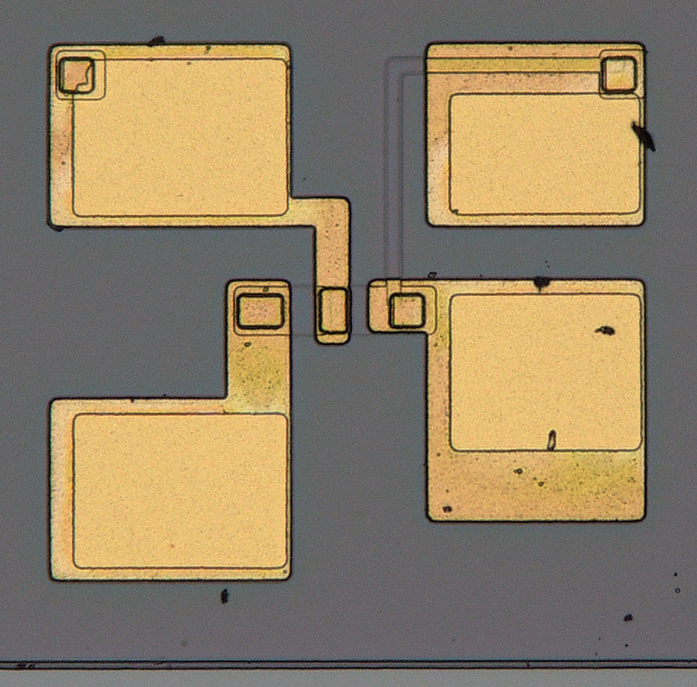 CM8001 Die Teststruktur