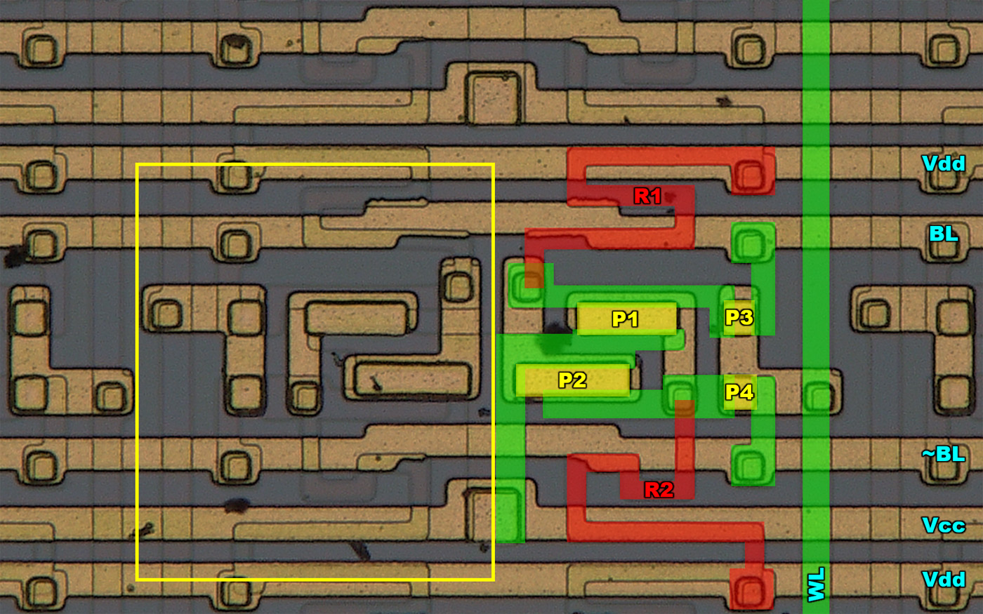CM8001 Die Speicherzelle