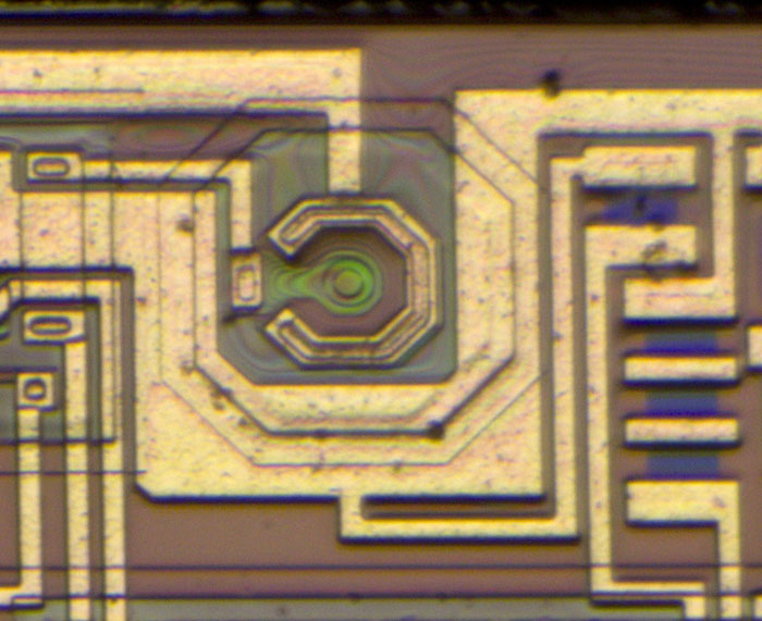 LT1027 Die second buried zener