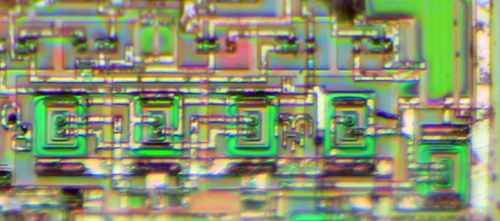 Analog Devices REF01 ADR01 2017 Die Detail Konstantstromquelle