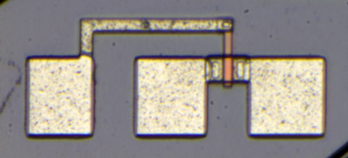 U552 Die Teststrukturen