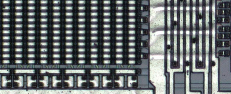 NMC27C64 Die Speicherbereich