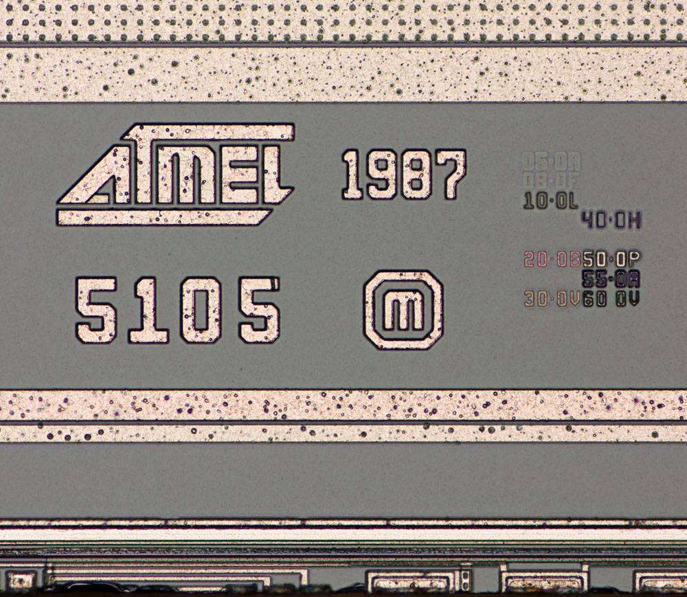 AT28C256 Die Detail