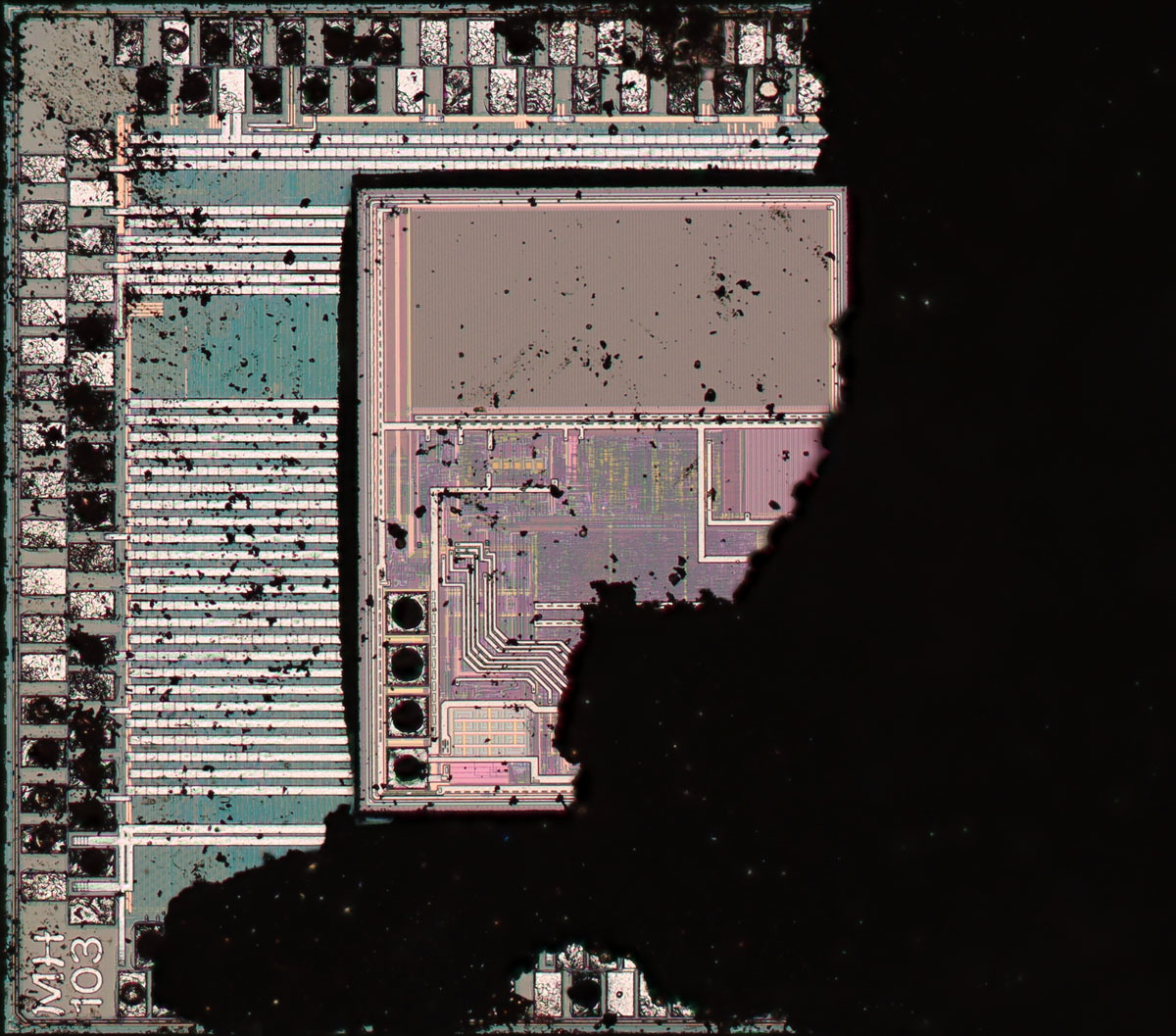STM32F103C8T6 Fälschung MH2103ACBT6