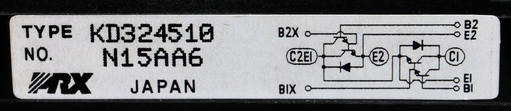 Powerex KD324510 Label