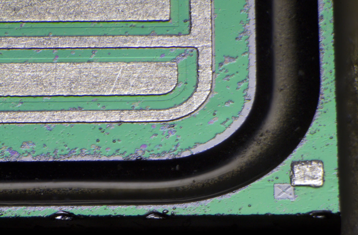 SU-510 Transistor Die detail