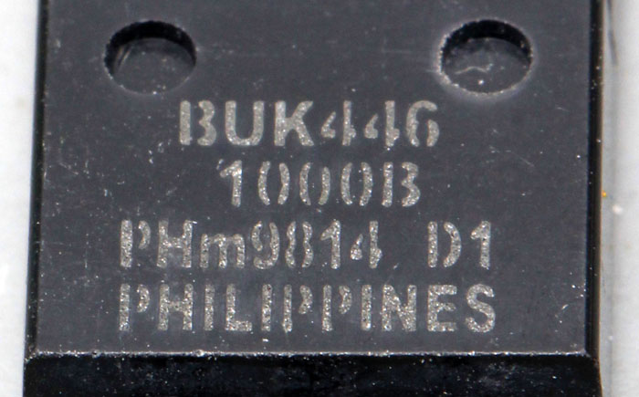 BUK446-1000B Beschriftung
