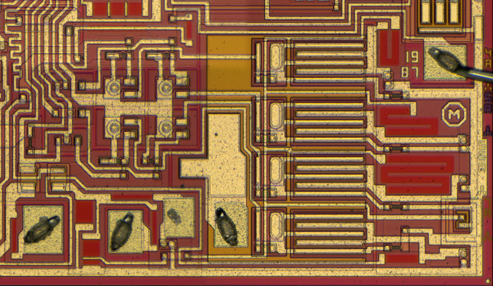 AMP01 Die Test-Schaltung