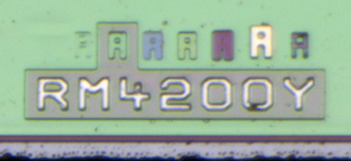 RC4200 Die Detail