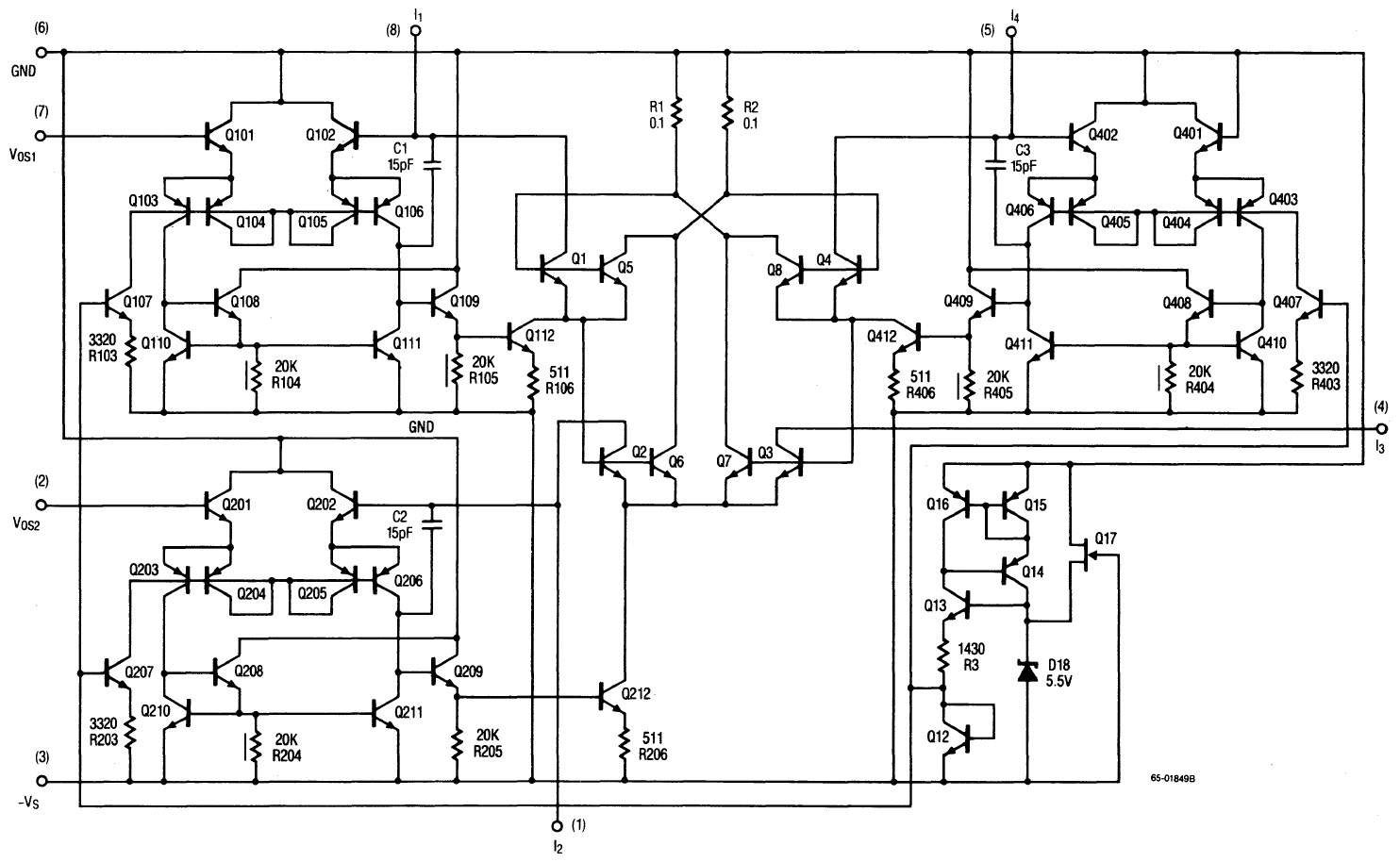 RC4200 Datenblatt Schaltplan