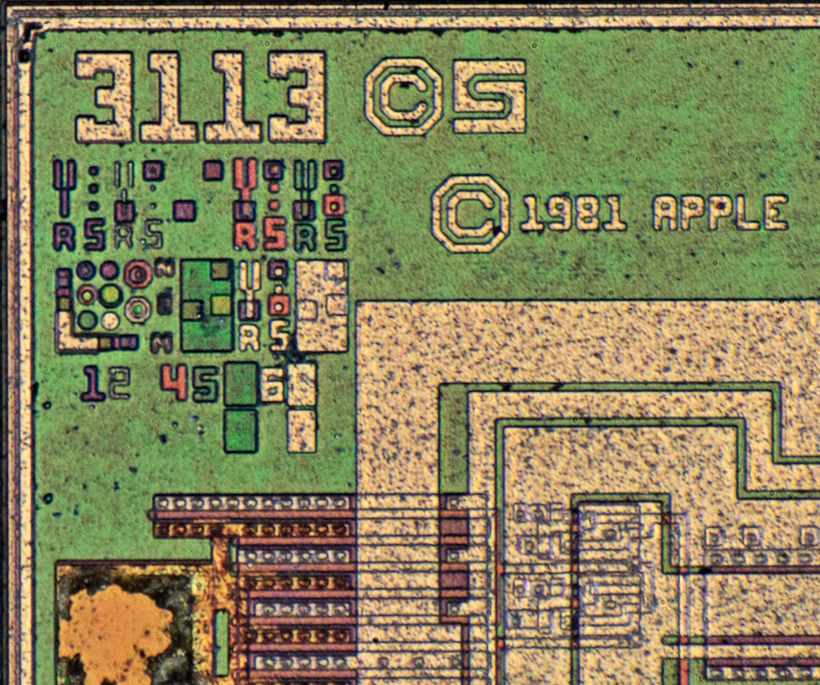 Apple 344-0022 Die Detail