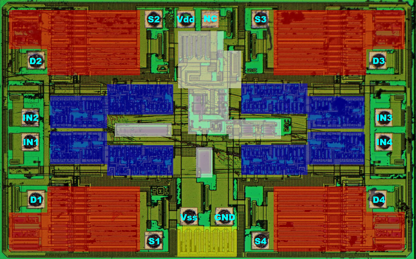 ADG441 Die Analyse