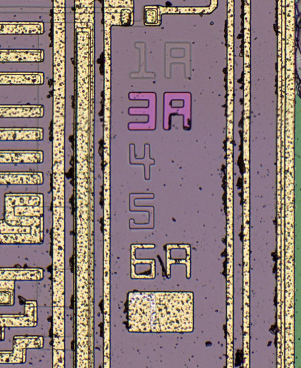 TMS0803 Die Detail