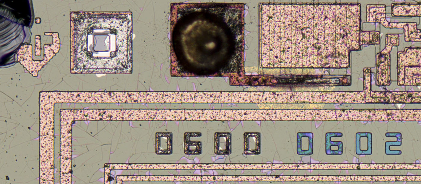 TMS0602 Die Detail