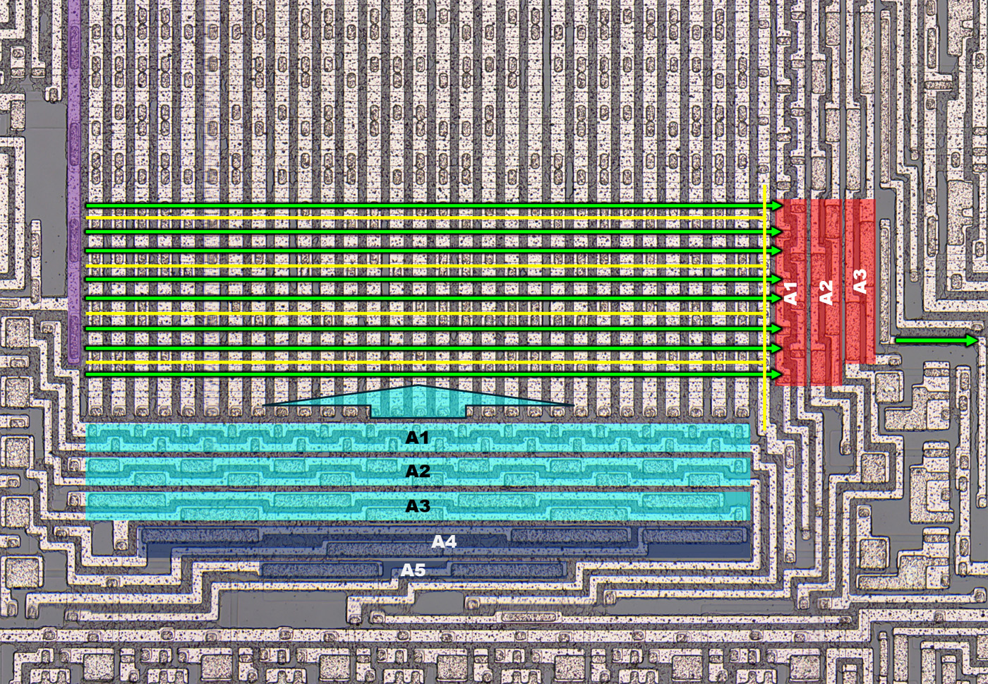 ANTEX ML1003A Die Speicher Analyse