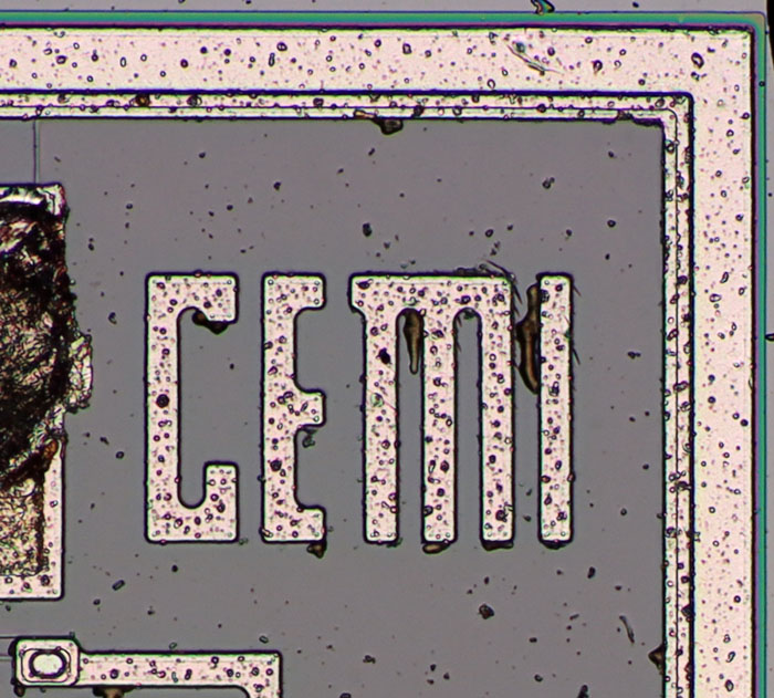 MC14007 Die Detail