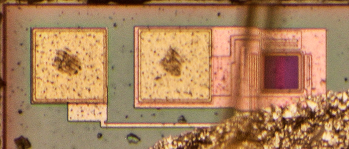 Sony KSS-710A Lasereinheit Die Teststrukturen