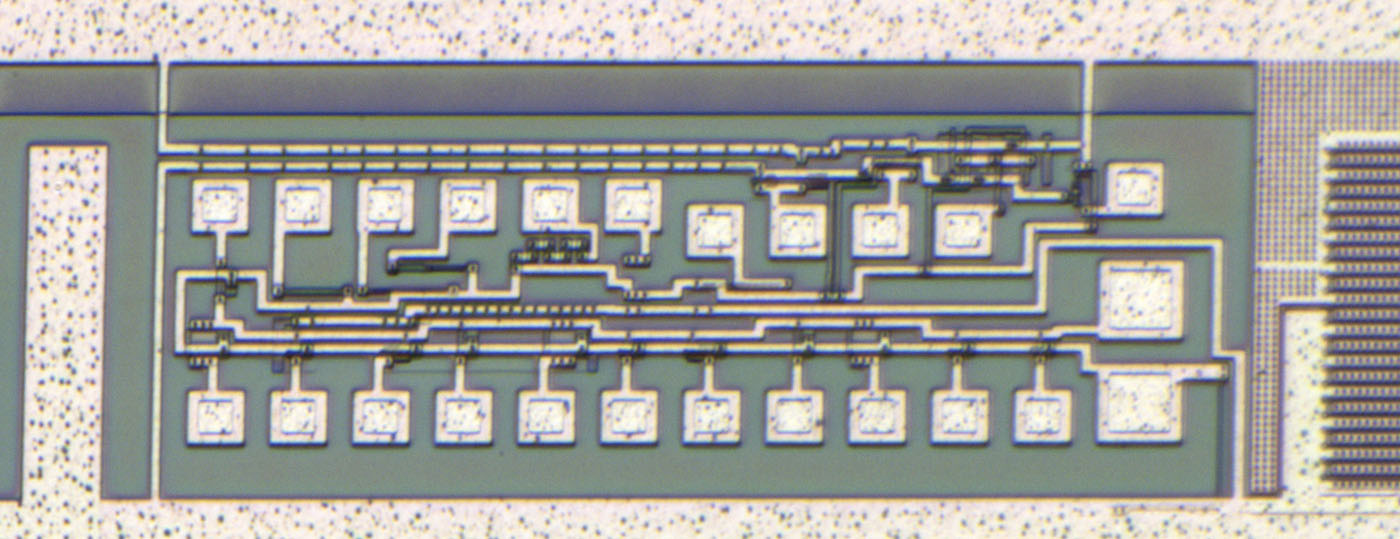 MC68020RC18B Die Teststruktur