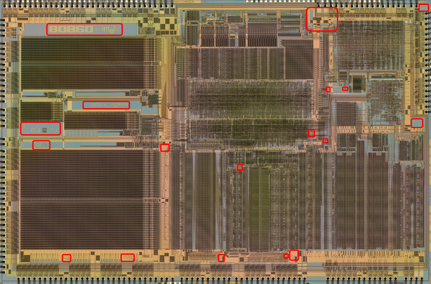 i860XR Die