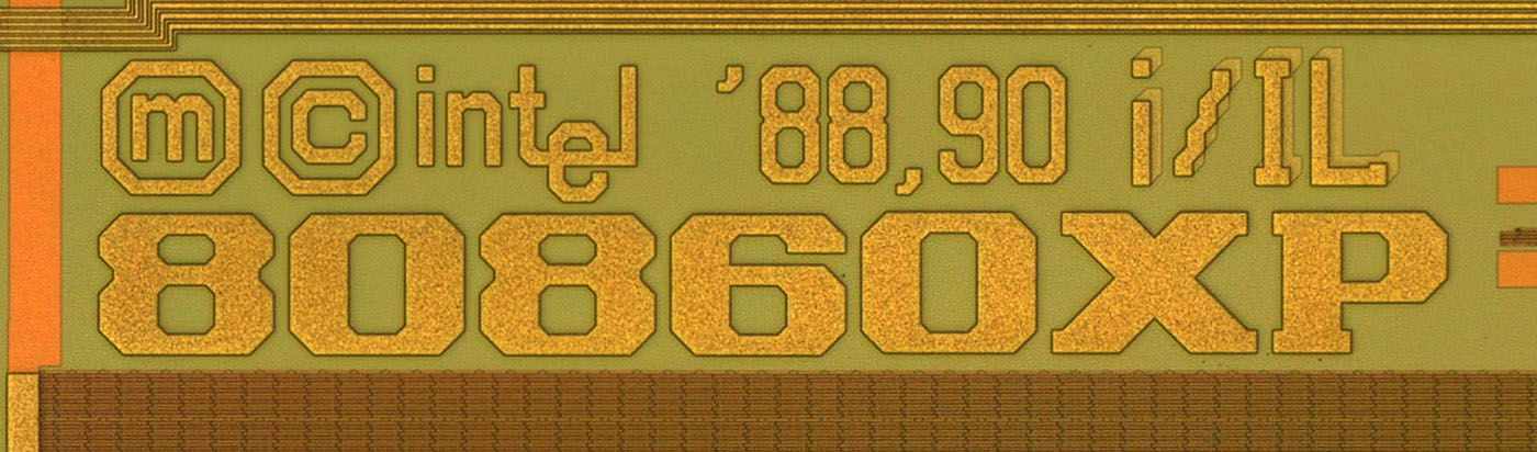 i860XP Die Detail