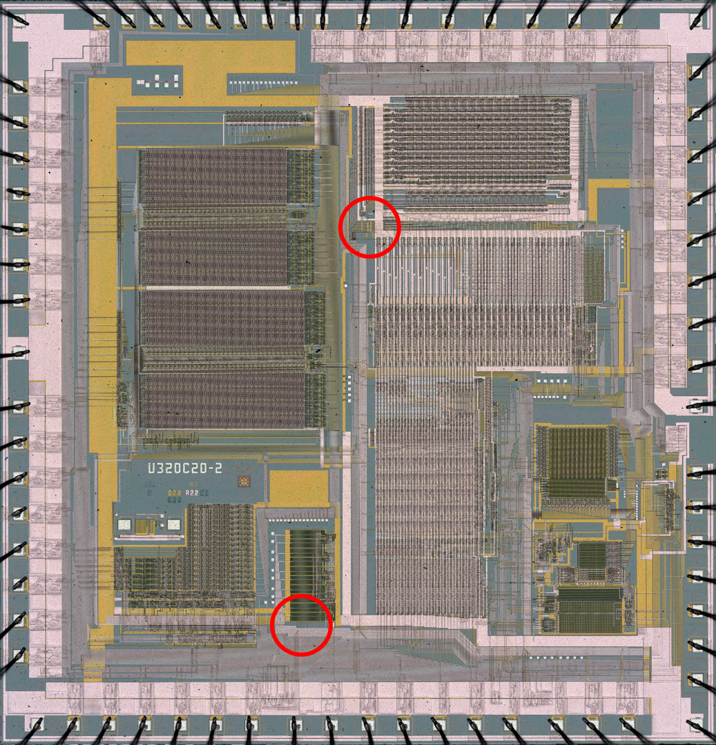 U320C20 Die Silicon Art
