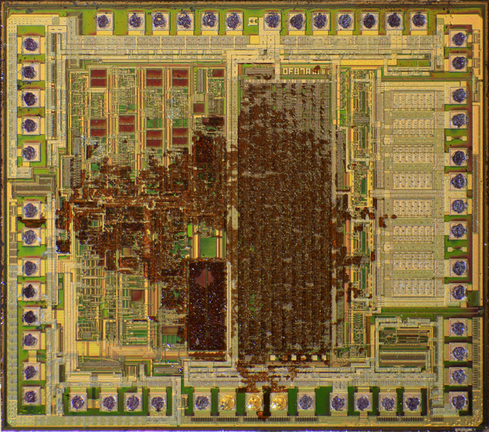 3,5"-Diskettenlaufwerk Controller SEMCO SF12021A Die