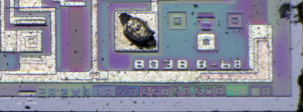 ICL8038 Die Detail