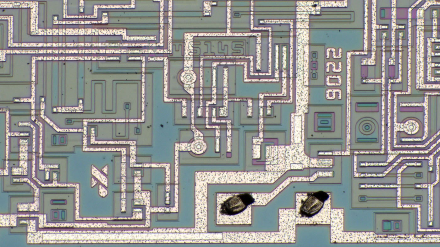 XR2206 Die Detail