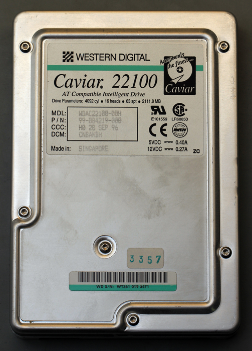 Western Digital Caviar 22100