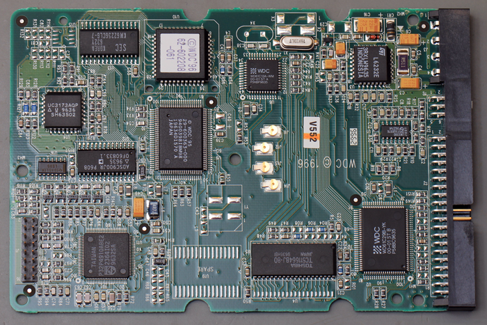 Western Digital Caviar 22100 Platine