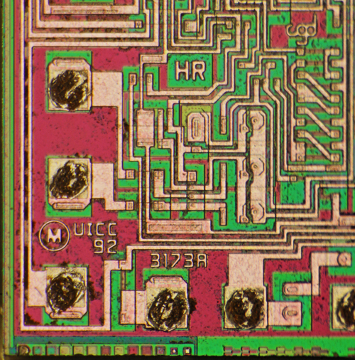 Vollbrückentreiber UC3173 Die