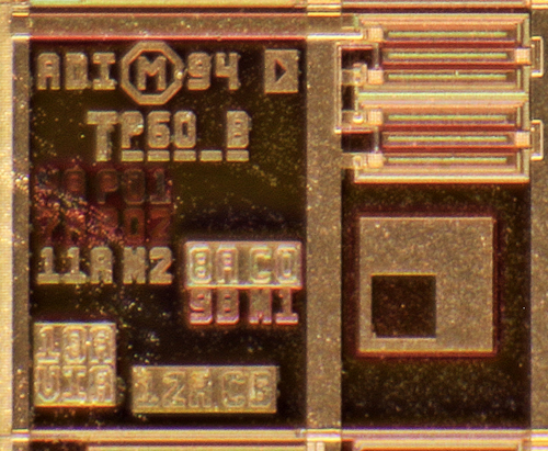 Analog Devices ADSC900 Servo Die Detail