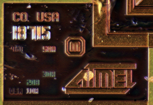 Flash AT27C516 Die Detail