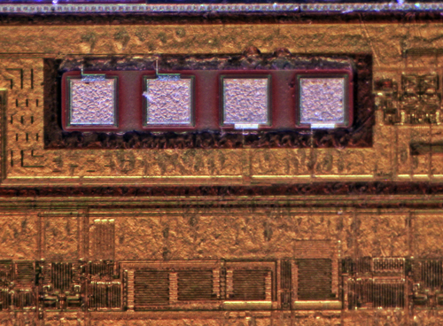 RAM TC511664BJ-80 Die Detail