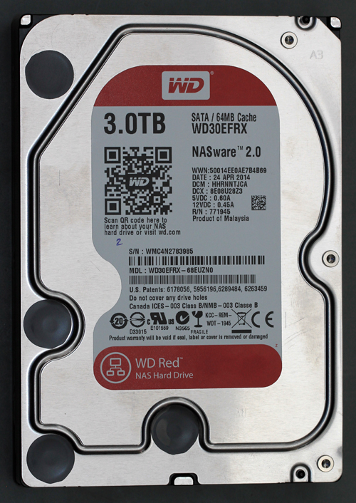 WD RED 3TB