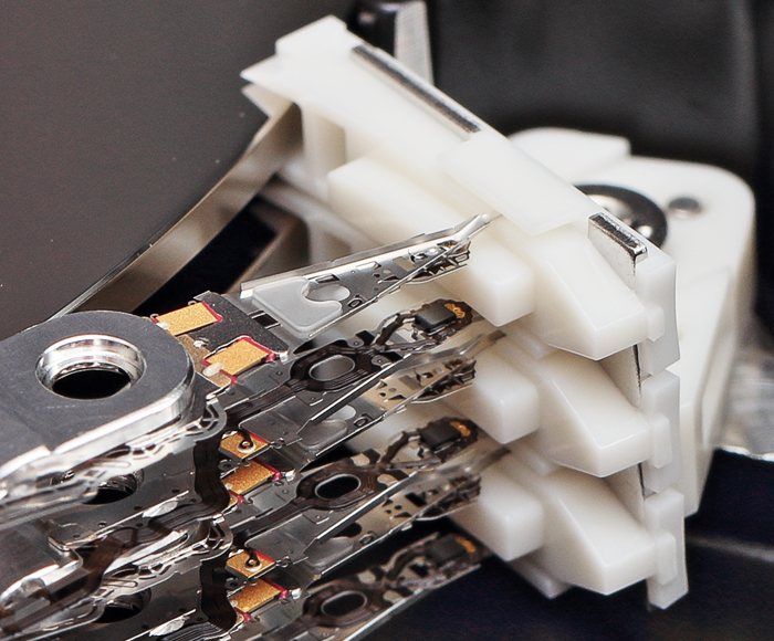 WD RED 3TB Schreib-Leseköpfe Parkposition