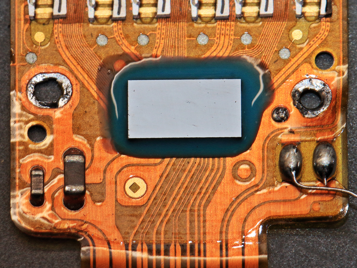 WD RED 3TB Schreib-Lesekopf Detail Vorverstärker