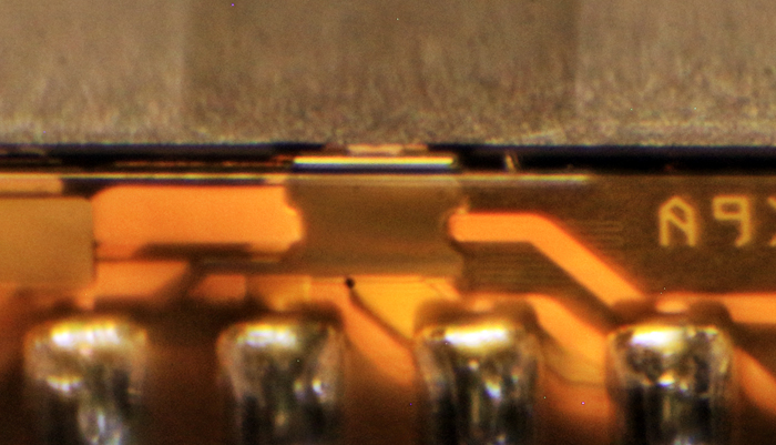 WD RED 3TB Schreib-Lesekopf Detail