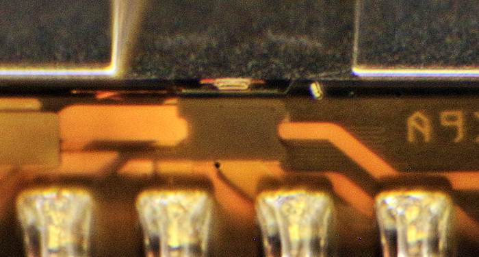 WD RED 3TB Schreib-Lesekopf Detail