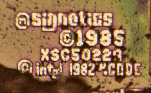 SCN8052 Die Detail