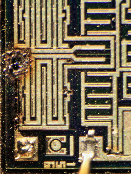 LF355 Die EOS overcurrent