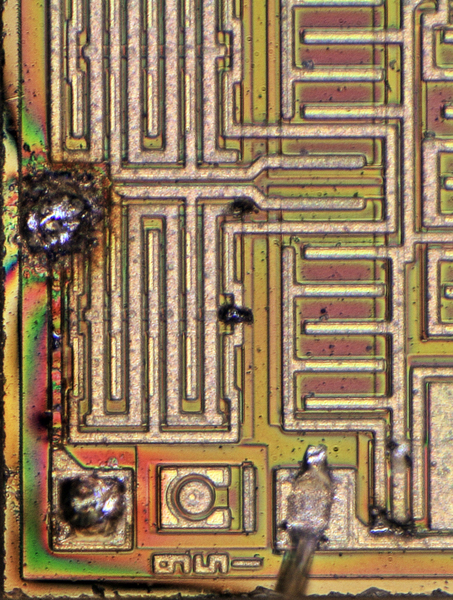 LF355 Die EOS overcurrent