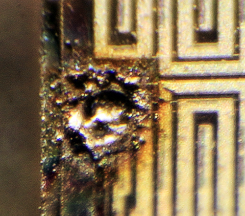 LF355 Die EOS overcurrent