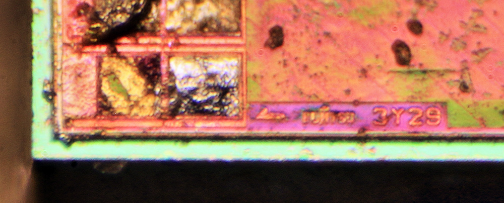 Canon CLI-571XL Chip Die Detail