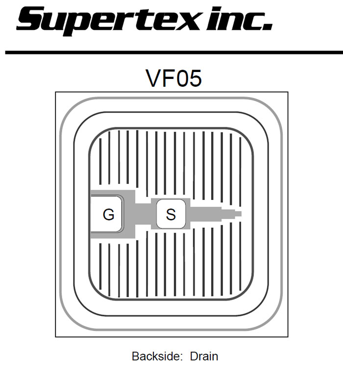 Supertex Datenbuch VF5